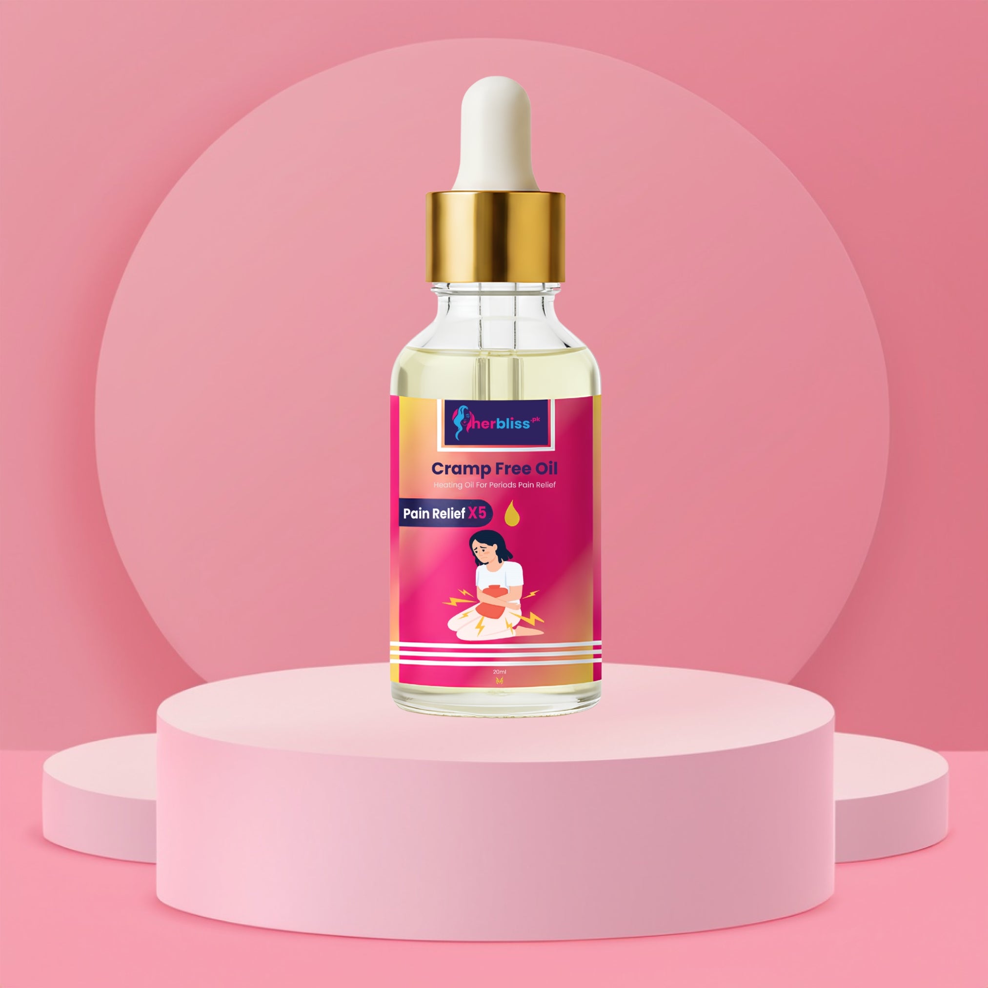 Herbliss Cramp Free Oil - Instant Pain Relief