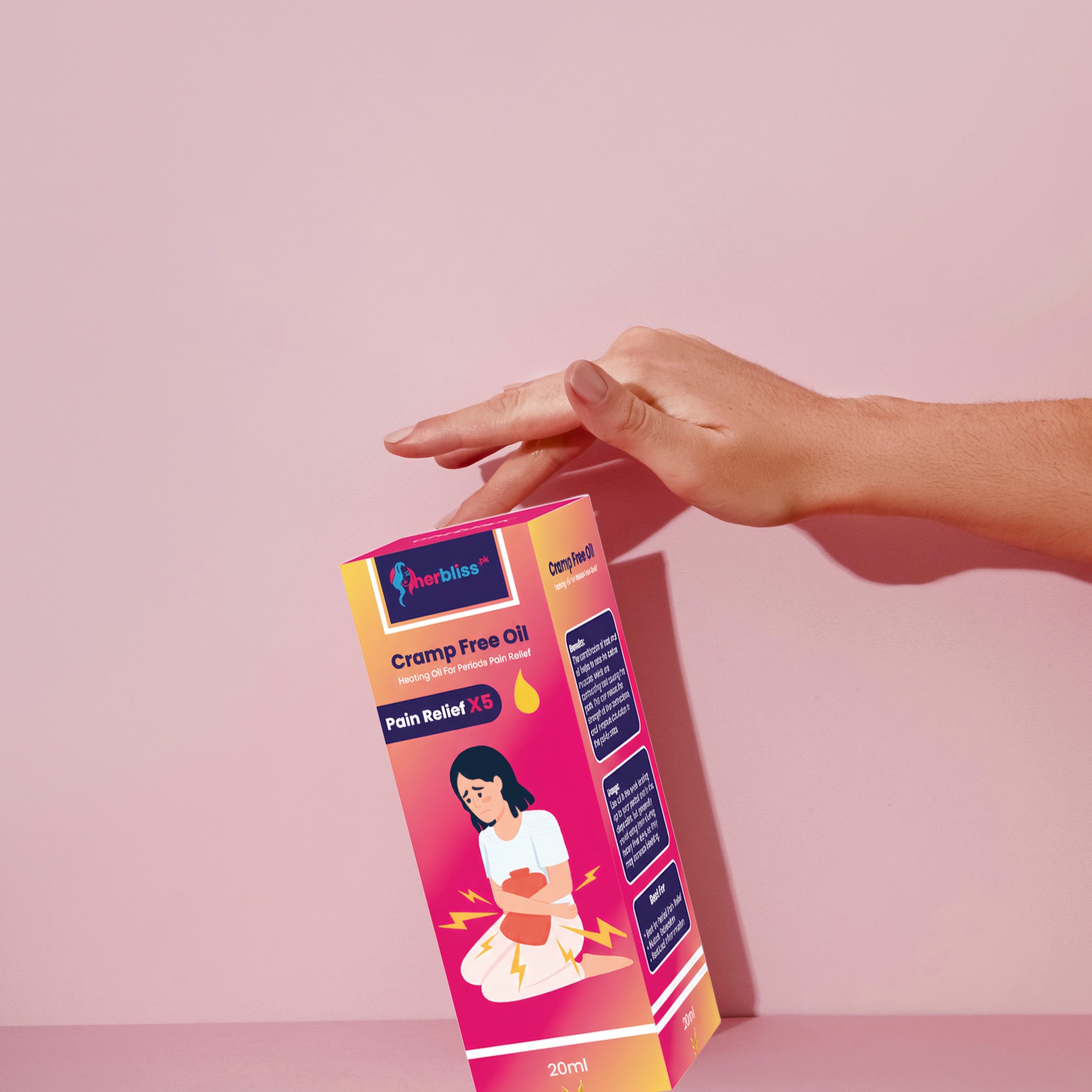 Herbliss Cramp Free Oil - Instant Pain Relief